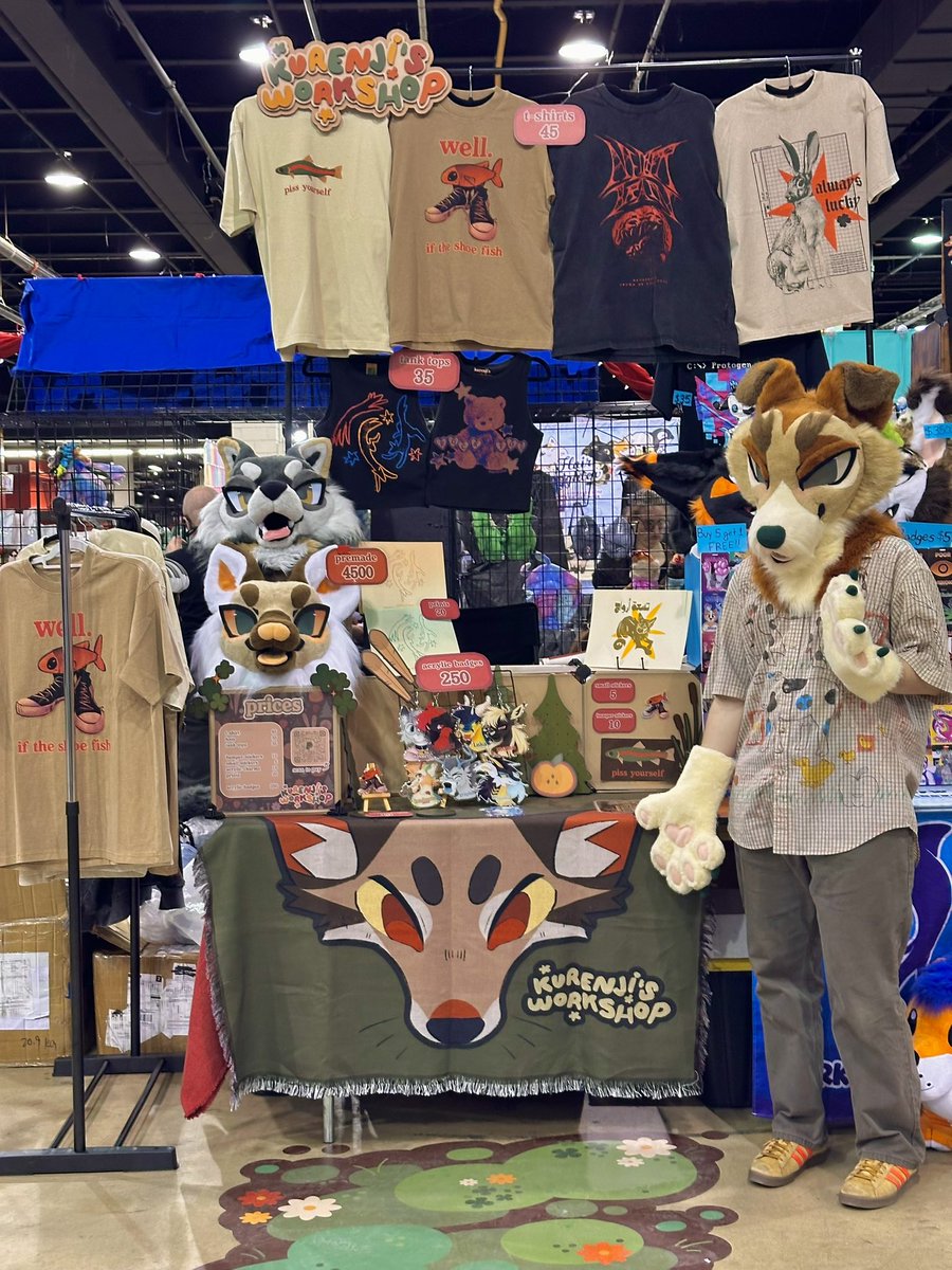kurenjiworkshop's tweet photo. all set up at MFF!! come say hi!!! 🫶🫶 https://t.co/SS0uoOHW0E