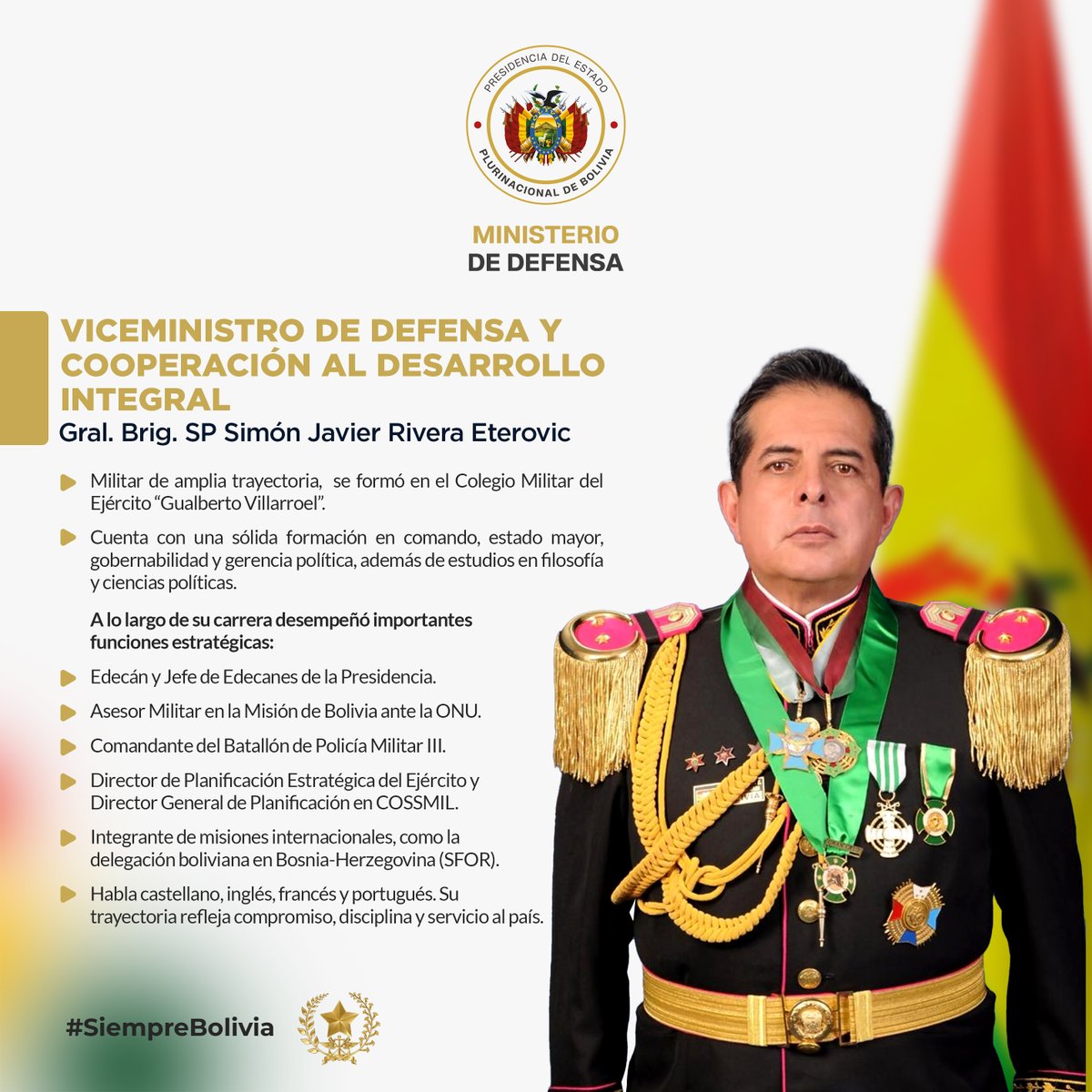 Ministerio de Defensa tweet media