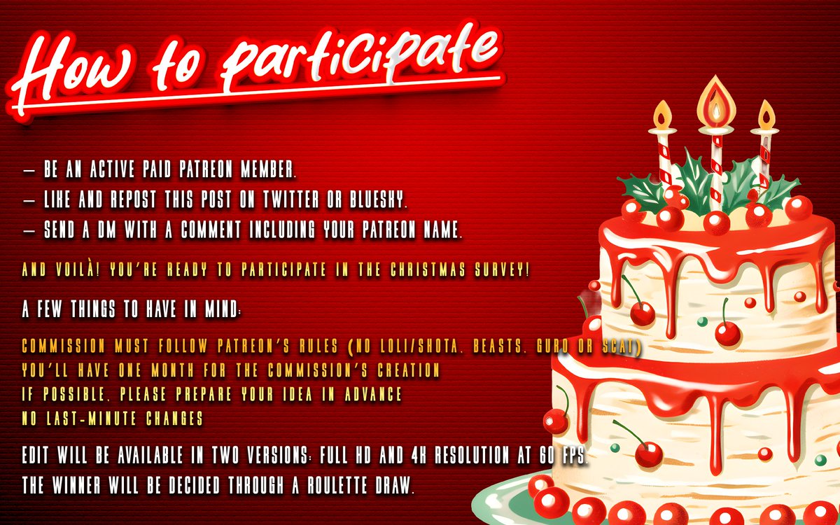 Gobbo_lin's tweet photo. 🎄 Bakery Winter Raffle — JOIN NOW! 🧁🍒

Want a sweet custom video edit? 💚

Here’s how:
✅ Be an active paid Patreon member
✅ Like &amp; repost this post
✅ Send a DM with your Patreon name

https://t.co/4OpooLaveo

#BakeryWinterRaffle 🎄
Good luck, sweeties ✨

Love 💚🍒 https://t.co/PXBBWjfwF7