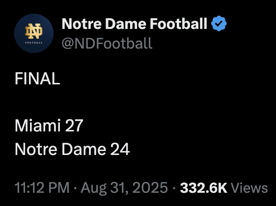 patrick_eberle's tweet photo. NDIf #BYUFOOTBALL beats Texas Tech they will of course earn an automatic bid for winning their conference championship. However, if they lose, they will fall behind Miami and the CFP Committee will be forced to rank @NDFootball and @MiamiHurricanes For those with amnesia: https://t.co/lf92lDXI5U