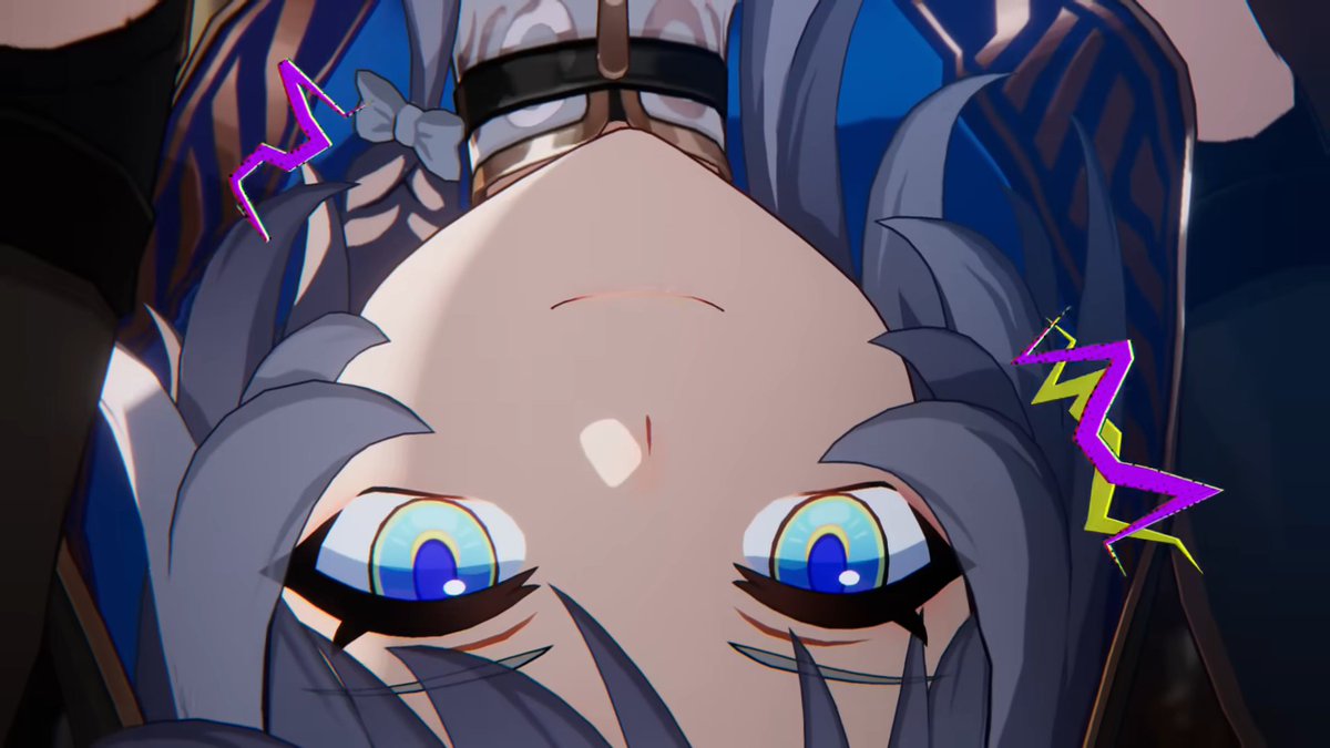 StoleYourBody's tweet image. ㅤ
&amp;gt; Upside down

&amp;gt; On the ceiling

&amp;gt; Hanging from her tail.

&amp;gt; "≽^•⩊•^≼"
ㅤ