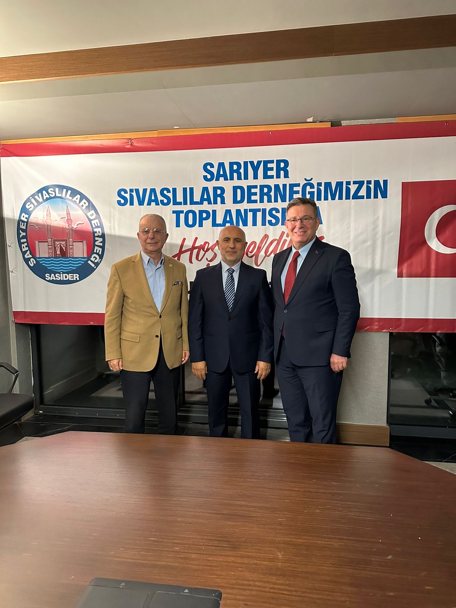SKavaloglu's tweet image. Sarıyer Belediye Başkanı Sn.Oktay Aksu ile birlikte Sasider i ziyaret ettik.