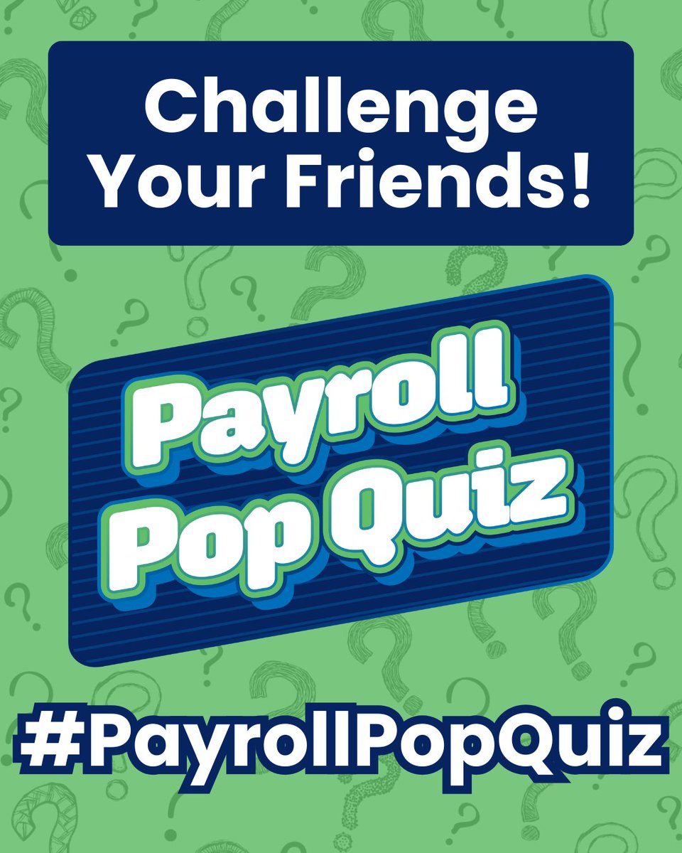 The moment you've been waiting for has arrived! 
The monthly #Payroll Pop Quiz is now live. 
Get in there and get quizzing! 🏃‍♀️💨 
hubs.li/Q03X4TQR0 
Share your results with #PayrollPopQuiz and see how your score stacks up! 
#PAYOChapters
