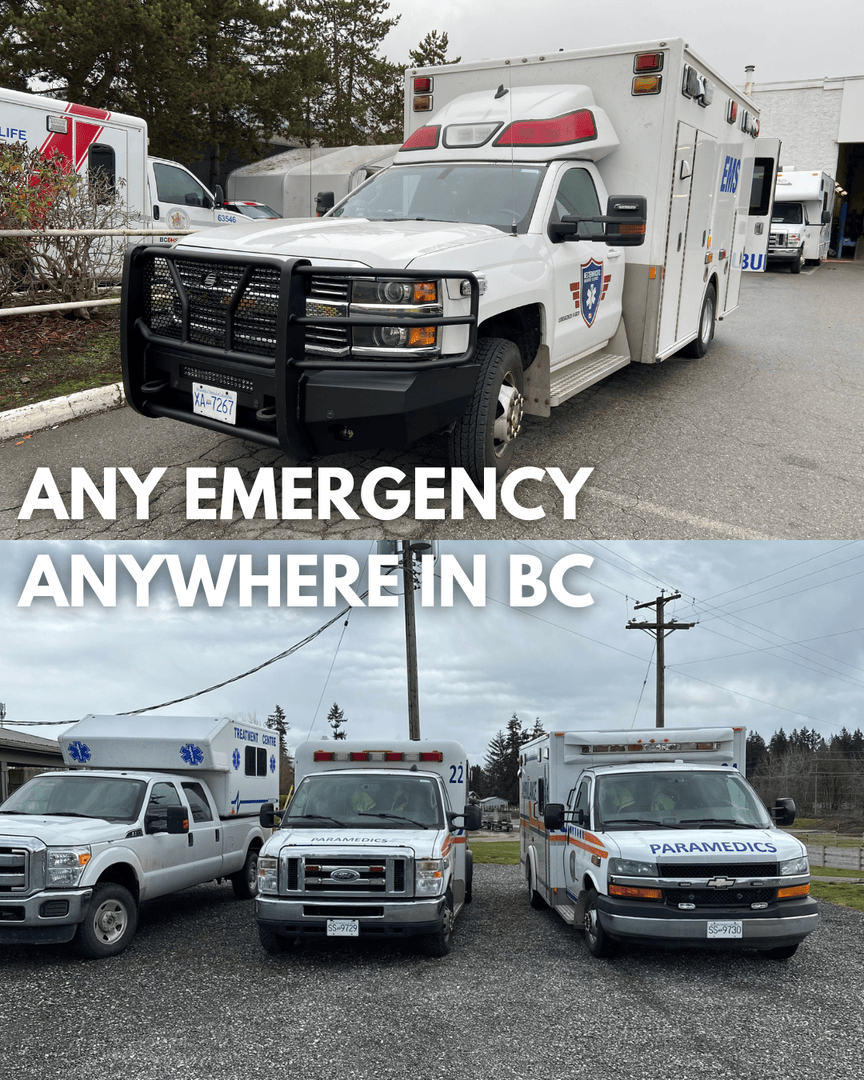 EMSPacific's tweet photo. We keep your staff safe, no matter how remote they are. 🏔️

We provide trained paramedics and advanced first aid attendants for industrial projects in the most remote areas of BC.

#ParamedicsBC #RemoteMedicalServices #IndustrialSafety https://t.co/NEErZDzb54