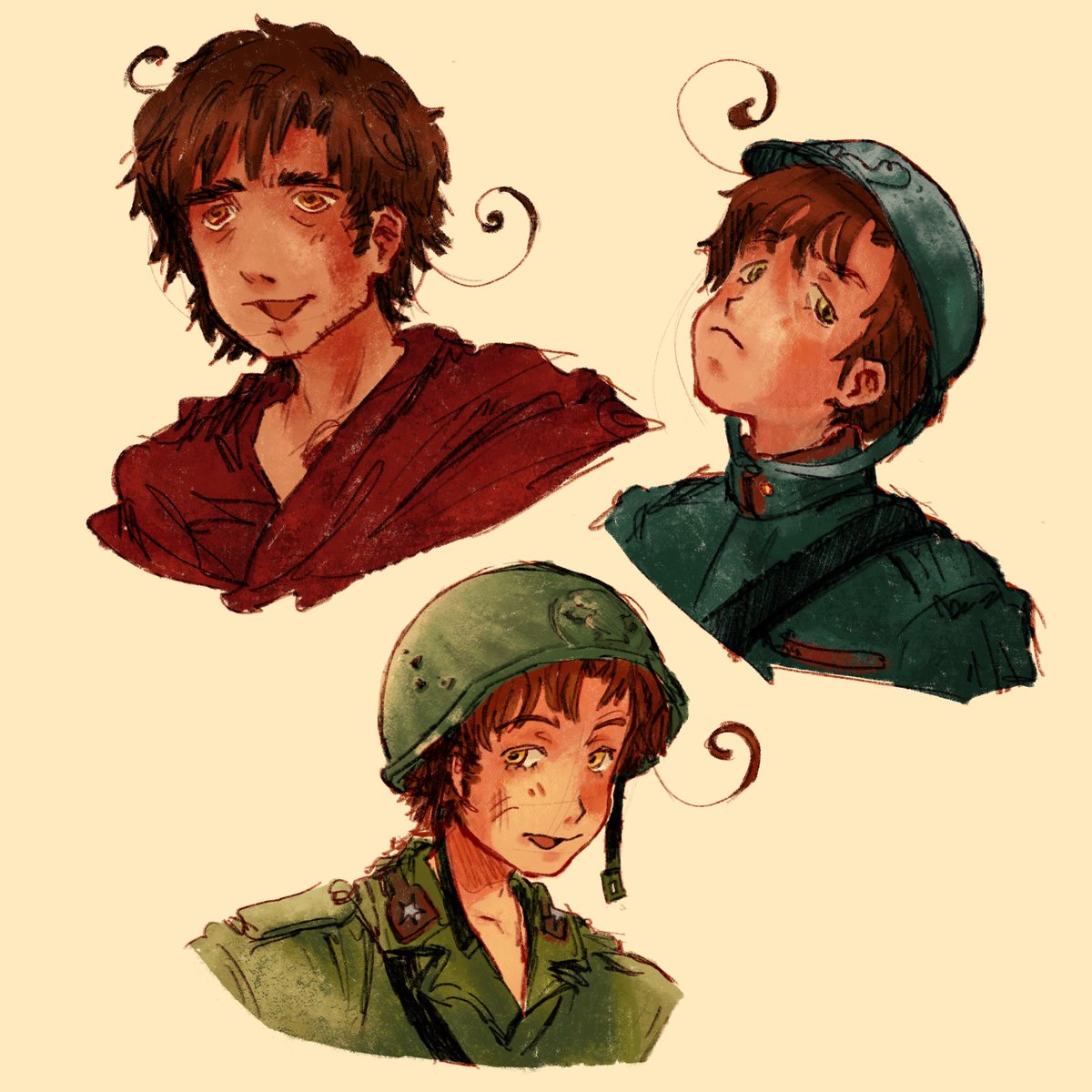 #hetalia coloured version because schools been less stressful and I had time yayyy.