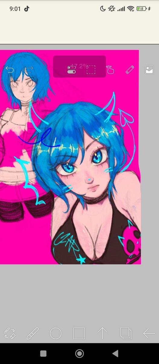 wip 🪱

#digitalart #RamonaFlowers