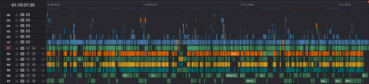 DaVinci Resolve ist das perfekte Programm. (also ernst)