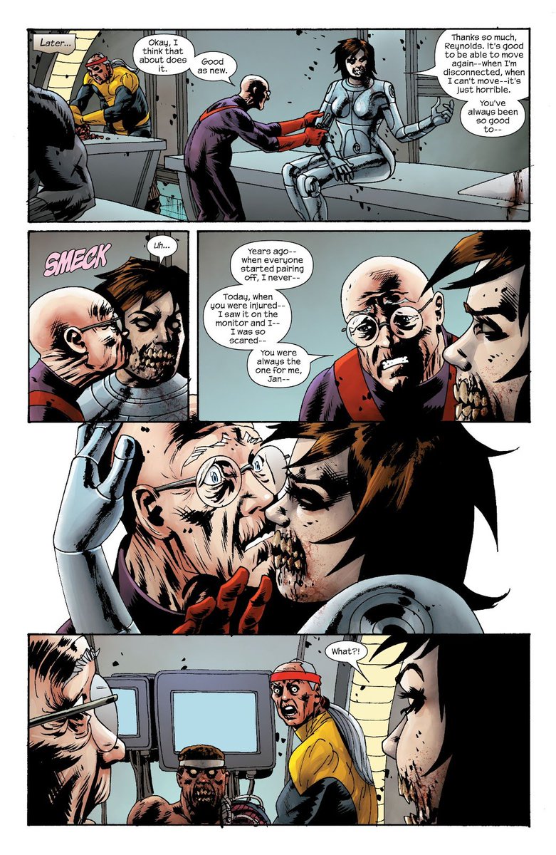 Eggs_Ch's tweet image. Tis the season for Zombie/Human romance