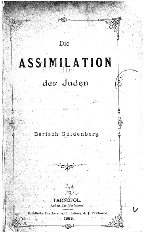 Aus der deutschen Geschichte lernen heißt auch, dass Assimilation niemanden vor Verfolgung schützt!