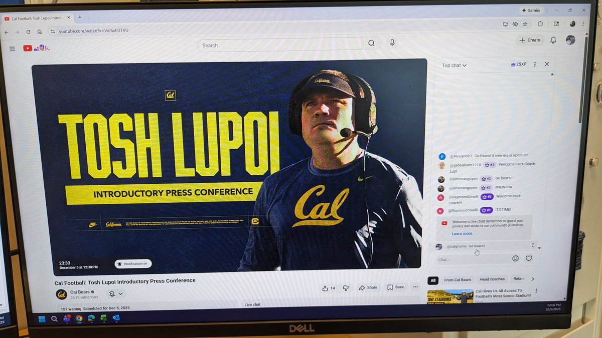CalGnome's tweet image. Open Open Open! At work and second monitor is ready to go....

#GoBears #ItsTime