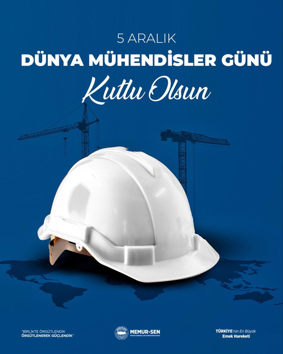 5 Aralık Dünya Mühendisler Günü

Ülkemizin kalkınmasına, şehirlerimizin güvenli ve sürdürülebilir şekilde büyümesine, kamu hizmetlerinin nitelikli biçimde yürütülmesine büyük emek veren tüm mühendislerimizin Dünya Mühendisler Günü’nü tebrik ediyoruz.

Alın teriyle, bilgi