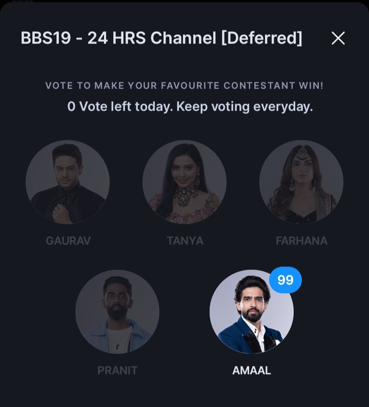 GugrwalPooja's tweet photo. Shehnaaz and Shehbaaz ne bola hai vote for #AmaalMallik 

#Shehbazbadesha 
#Sheh https://t.co/4fLhHg3UQQ