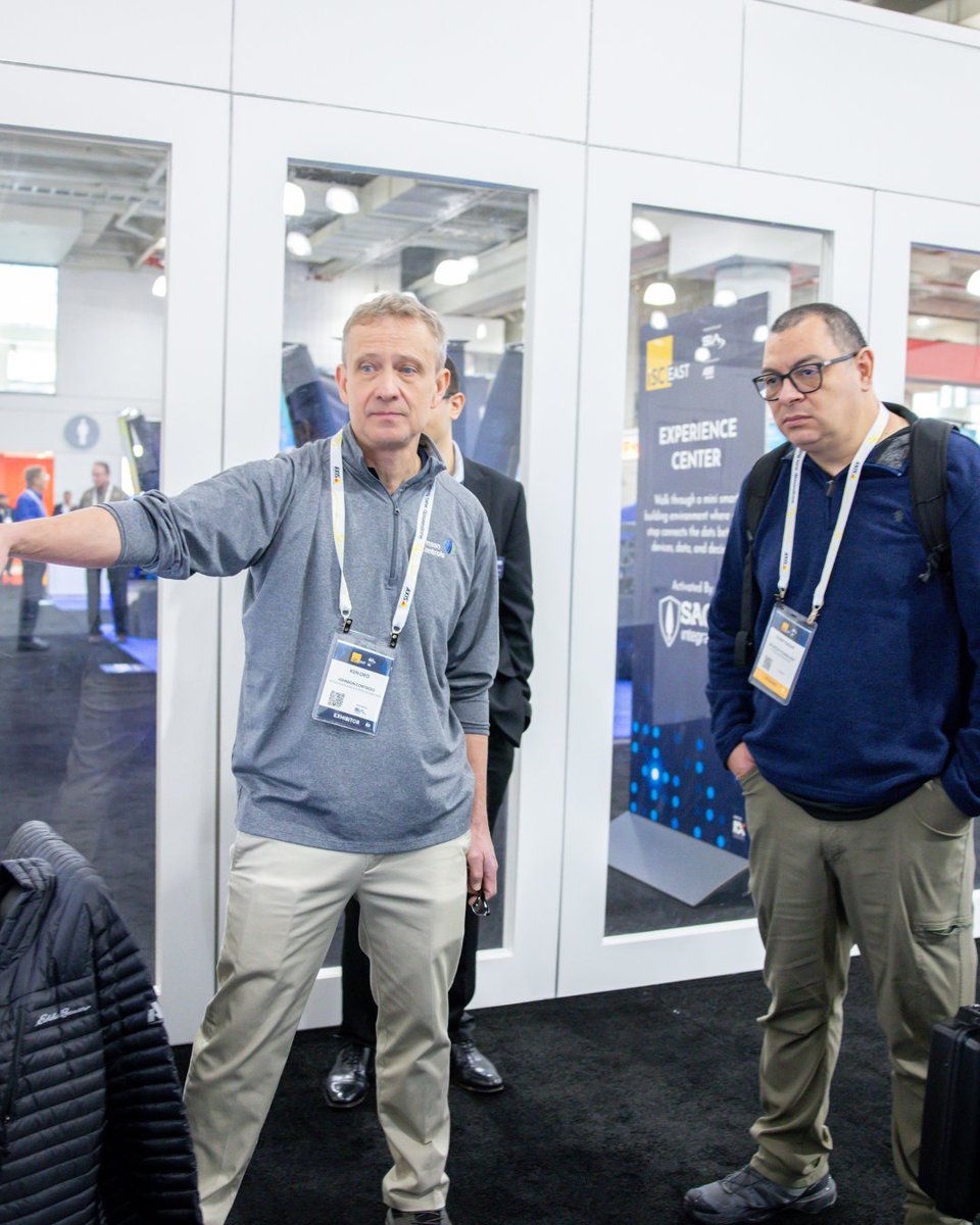 ISCEvents's tweet image. The #ISCEast show floor featured an all-new Experience Center, powered by @SAGeIntegration, to show firsthand how integrated solutions create safer, smarter environments. 🔐