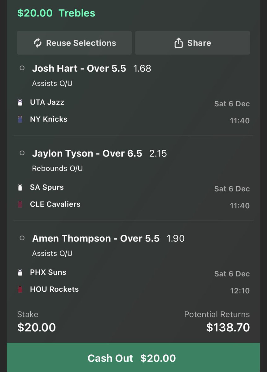 Buddy’s Bets tweet media