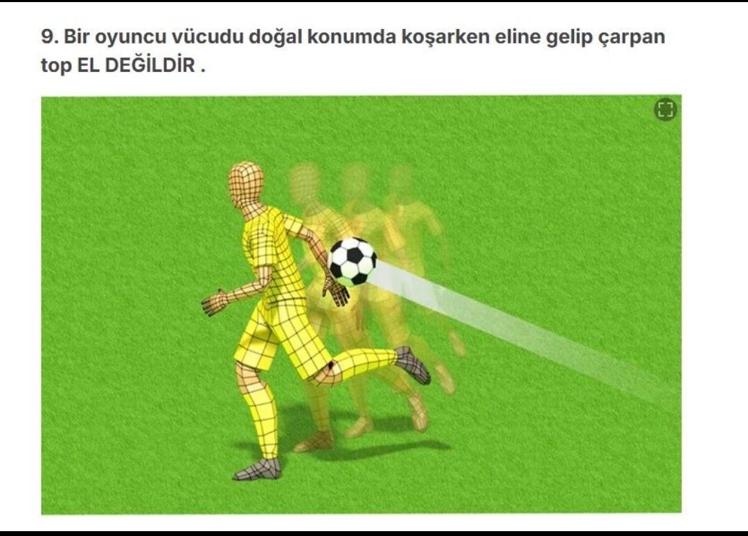 Açın biraz ifab kural kitabı okuyun len :))))) <a href="/Fenerbahce/">Fenerbahçe SK</a> 
#GSvSAM #penaltı