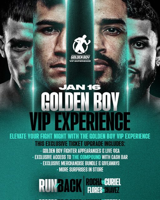 Power106LA's tweet photo. Acrisure Arena becomes a battlefield, Friday 1/16/26.
Rocha vs. Curiel. Gucci Manny vs. Chavez.
Both ended in draws. Both getting settled now.
Two rematches. Two rivalries. One explosive night.
RUN IT BACK.
🎟️ Tickets at https://t.co/4JWuc4Pe5F
📺 Stream on DAZN https://t.co/C4tujyWQ9q