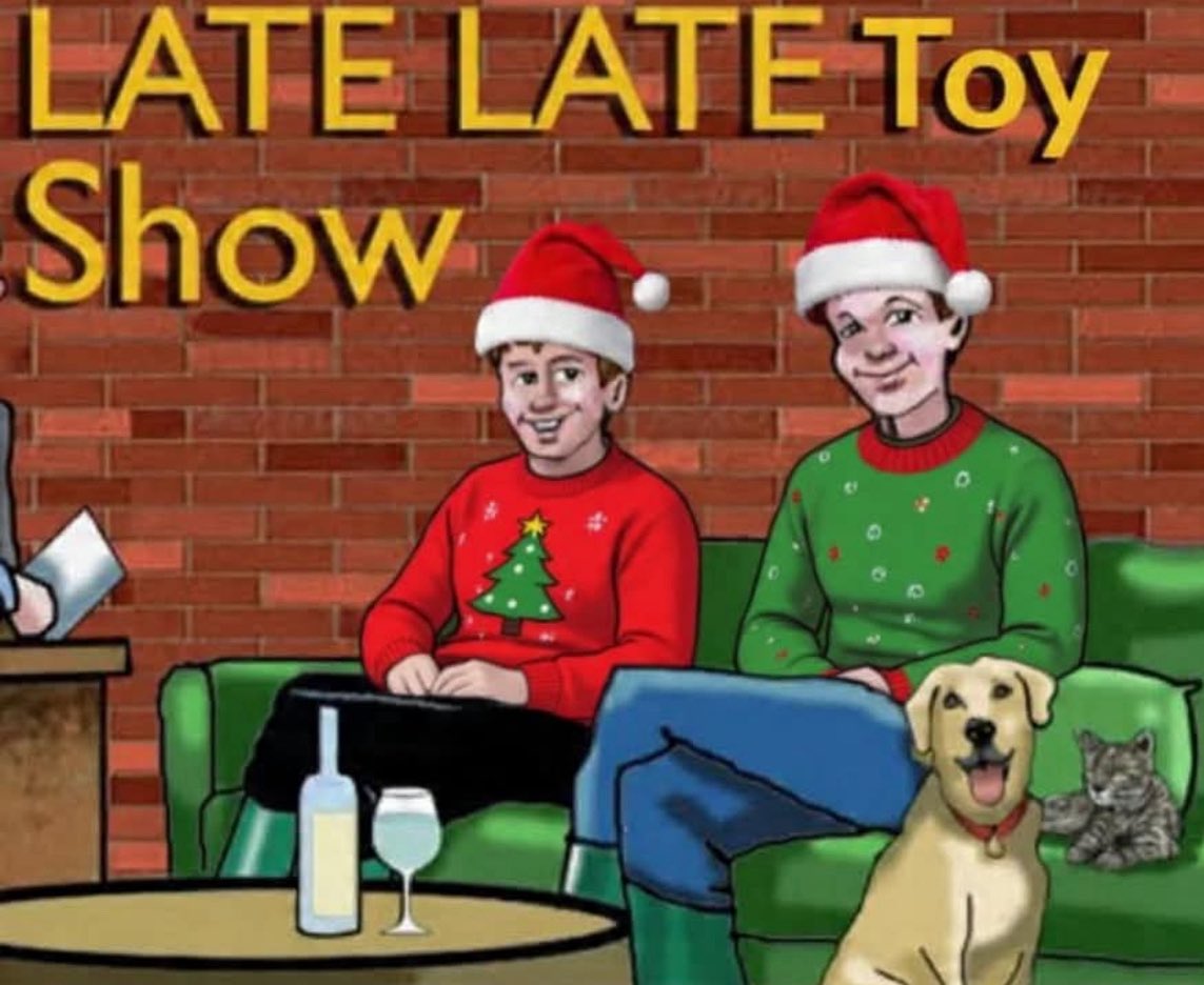 JackNAdambooks's tweet photo. Our books may not feature on the Late Late Toy Show tonight. But one thing is for sure……..one day they will 🎅. #jackandadam https://t.co/YmNKIzziId