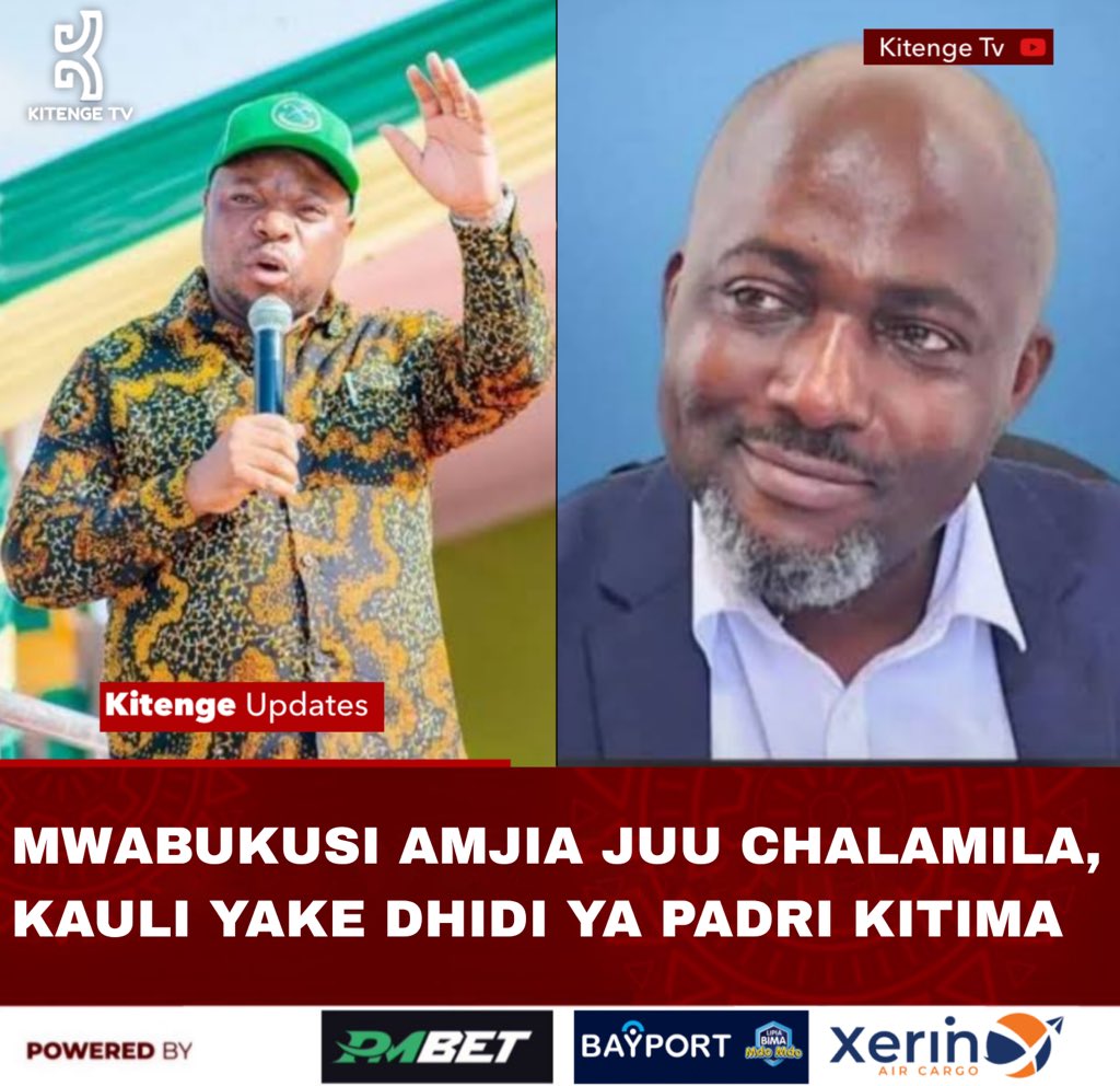 mshambuliaji's tweet image. Mwanaharakati na Rais wa Chama cha Wanasheria Tanganyika (TLS), Boniface Mwabukusi, ametuma onyo kali kwa Mkuu wa Mkoa wa Dar es Salaam, Albert Chalamila, kufuatia kauli zake dhidi ya Padri Charles Kitima wa TEC, akimtaka aache mara moja vitendo vya kutisha na kauli zinazochochea…