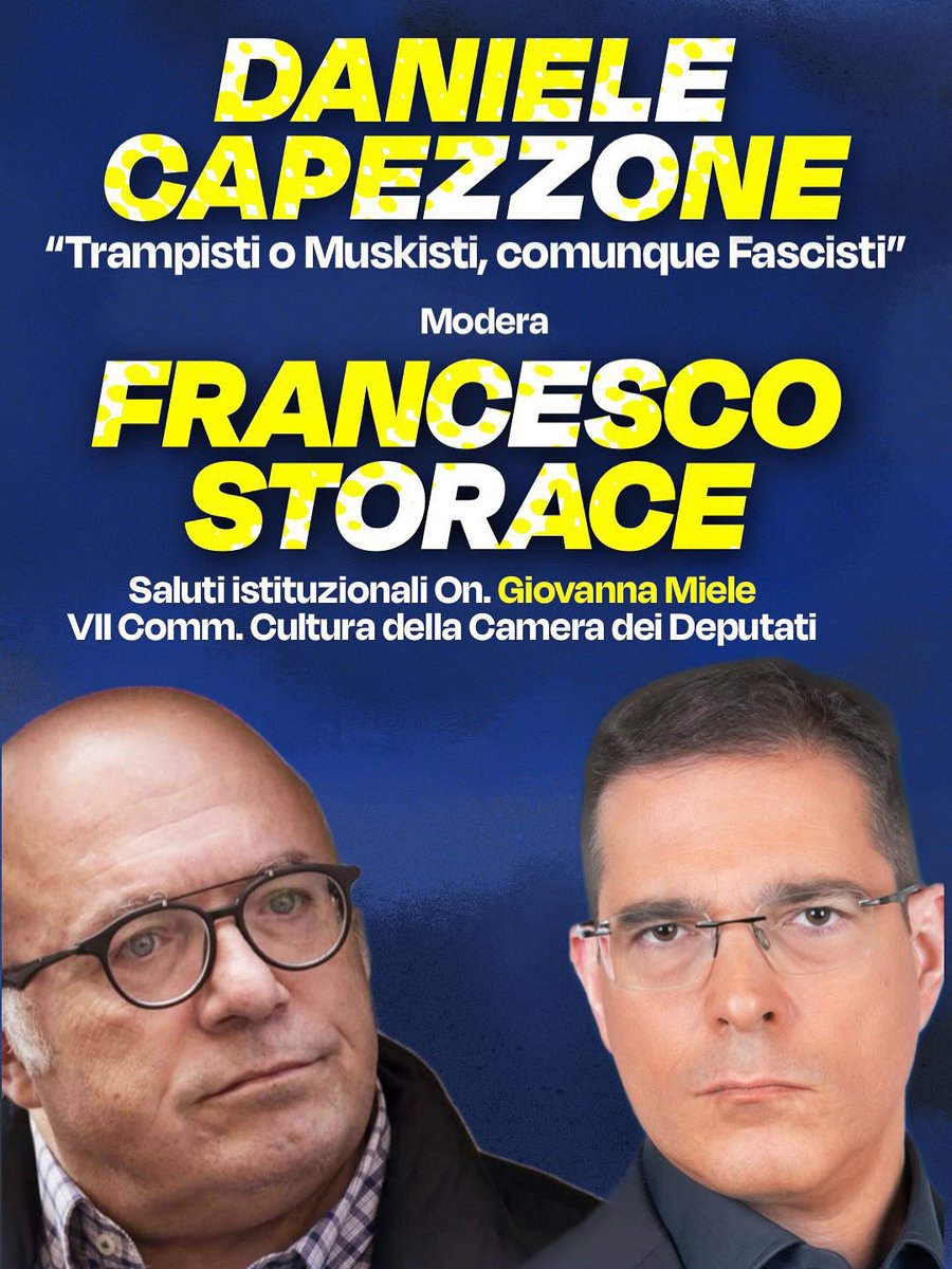 Storace's tweet image. Un bel sabato controcorrente a #Latina con Daniele #Capezzone.
E grazie a Giovanna #Miele per averlo organizzato 
👇