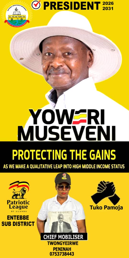 Here we are,<a href="/KagutaMuseveni/">Yoweri K Museveni</a>  yewaafe 💪💪💪💪💪💪💪