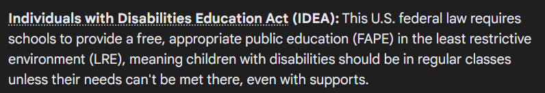 eve_apologist's tweet photo. @aaronjcrook01 @annamlulis Early intervention are programs before reaching school age.  IEPs are defined curriculum to accompany students with special needs into the classroom (see IDEA for applications): https://t.co/2UrEN1Clyh