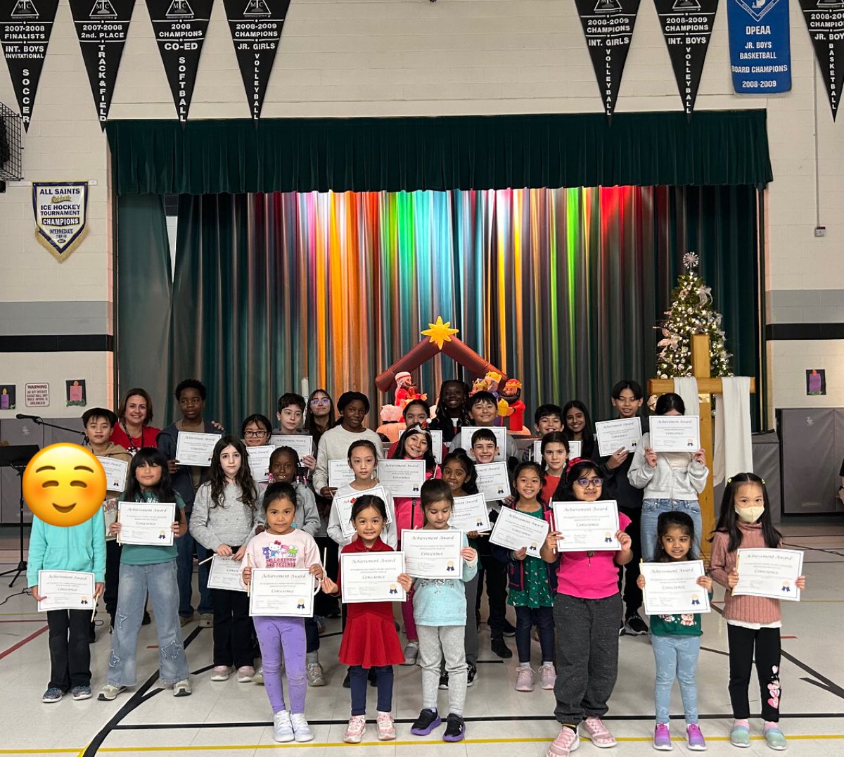 Congratulations to our Virtue of Conscience Winners. We are very proud of you! <a href="/DPCDSBSchools/">Dufferin-Peel Catholic District School Board</a>