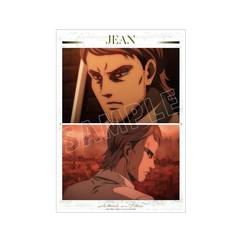 2025/07/23注文分(*」´□`)」AOTさんの専用だよー！ アニメイトで取扱中！ TVアニメ『進撃の巨人』 ジャン 場面写A3マット