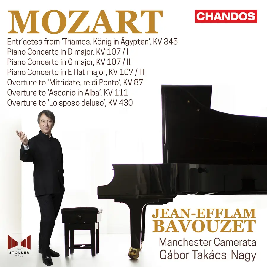 MozartCircleCN's tweet photo. #NewCDmc
New 10 October 2024
@ChandosRecords #JEBavouzet & @MancCamerata
present the #Vol11 of their #MozartPianoConcertos Series:
#Mozart PianoConcertos Nos 107/I-II-III
Ascanio K111 Overture
Mitridate K87 Overture
Sposo deluso K430 Overture
Thamos K345!
https://t.co/uW0VCgyLxK https://t.co/hzTuE0Ow7z
