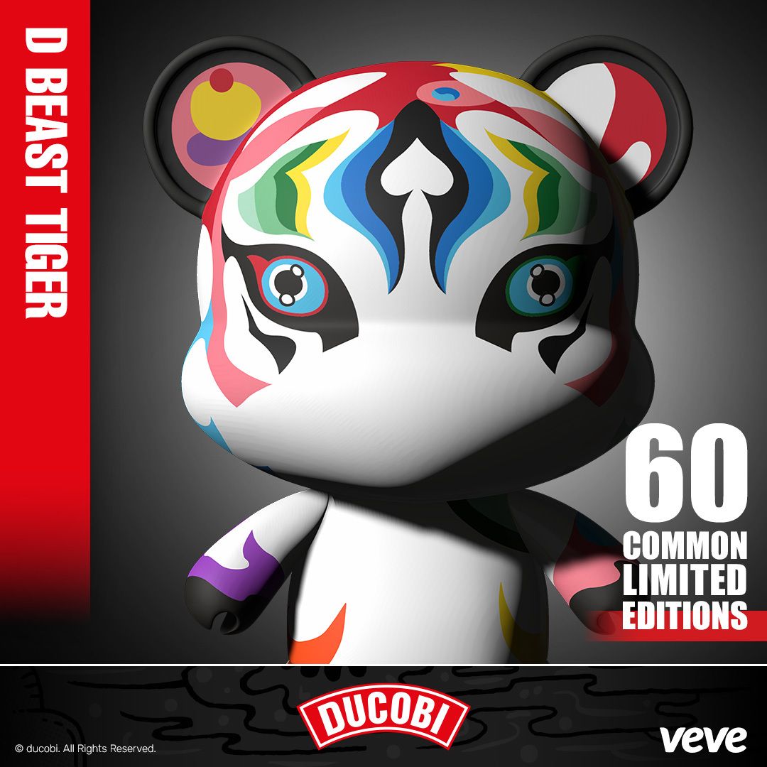 veve_official's tweet image. The wait is almost over.

The @Ducobi Tiger collection arrives on VeVe December 14 at 8 AM PT, featuring seven unique designs - plus an exclusive poster - that celebrate artistry, heritage, and imagination. bit.ly/48n9Tjk