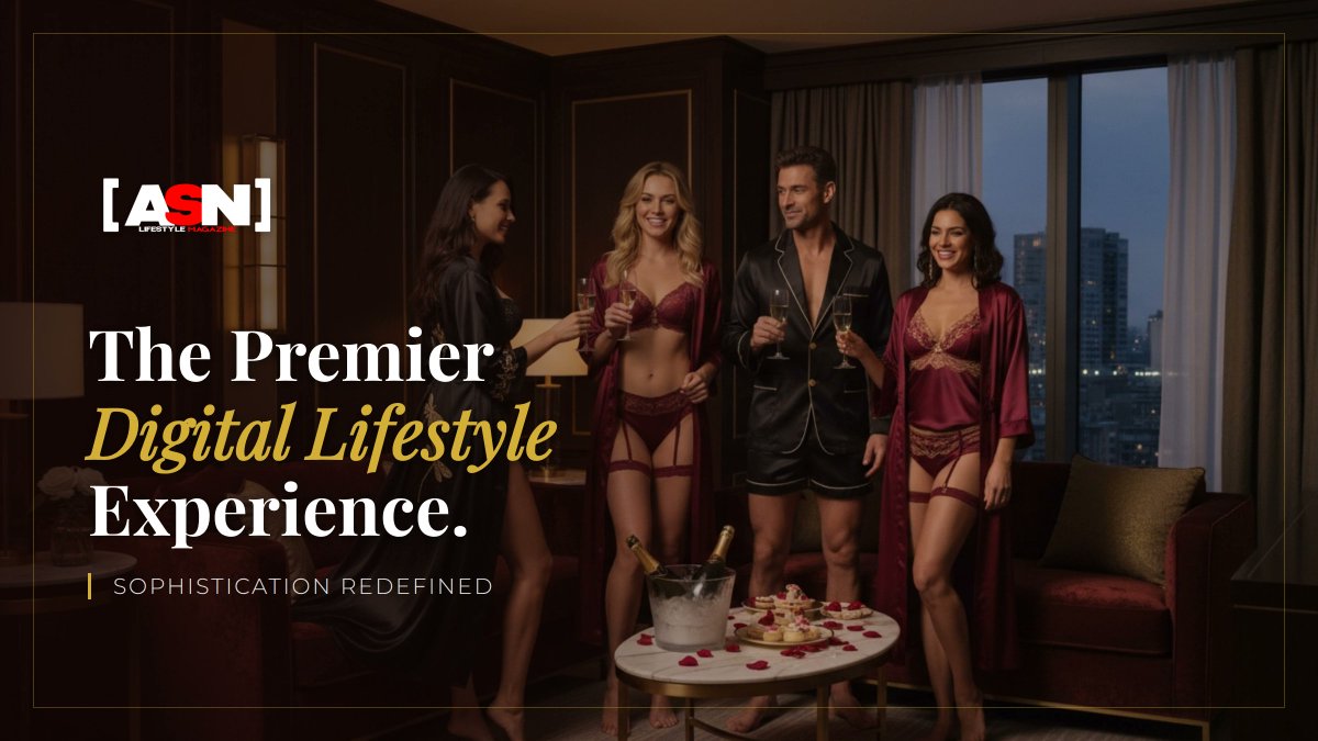 ASNLifestyleMag's tweet photo. Ready to elevate your desires? ASN Lifestyle Magazine is your passport to luxury, sophistication, and adult connection. Where passion is celebrated; style is required. Join the elite. Discover more: https://t.co/4NBREq26XO ✨🥂 #LiveTheLifestyle #ASNLifestyle https://t.co/MsGURlqbxE