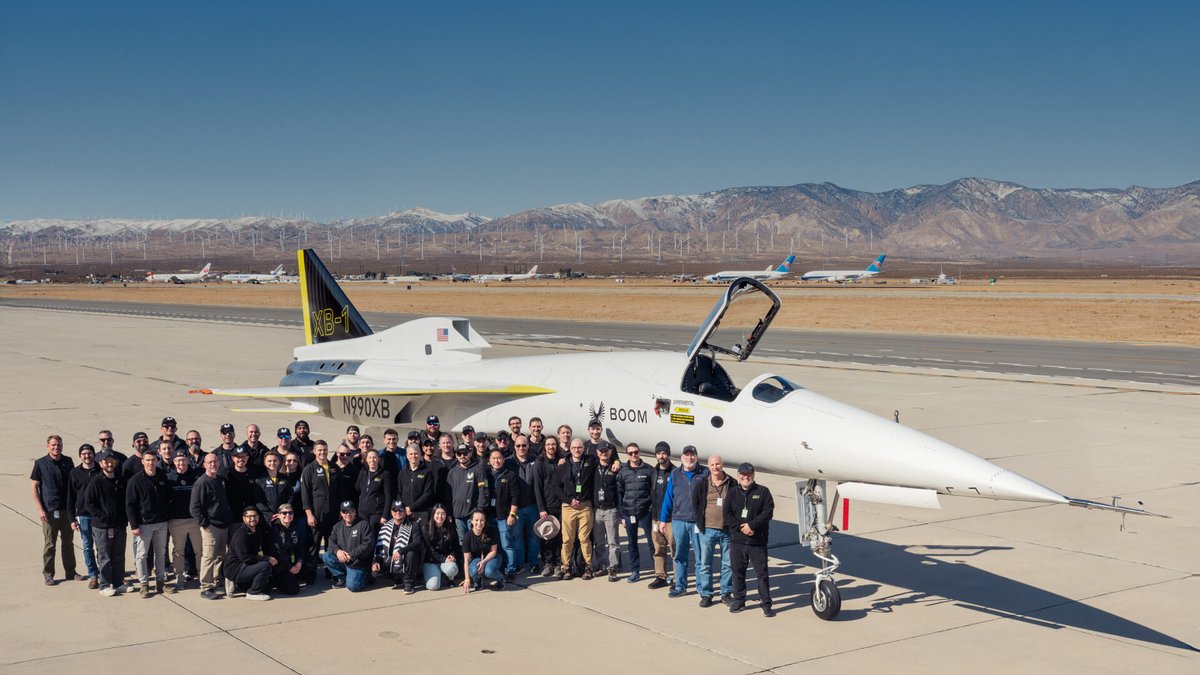 We might fly from New York to London soon again. 

<a href="/boomsupersonic/">Boom Supersonic</a> is aiming to do that by 2029. 

I watched <a href="/bscholl/">Blake Scholl 🛫</a> on a <a href="/ycombinator/">Y Combinator</a> video. 
His story is so inspiring. Here's why 👇: 

- He was captivated by the idea of flying in a supersonic aeroplane after seeing a Concorde