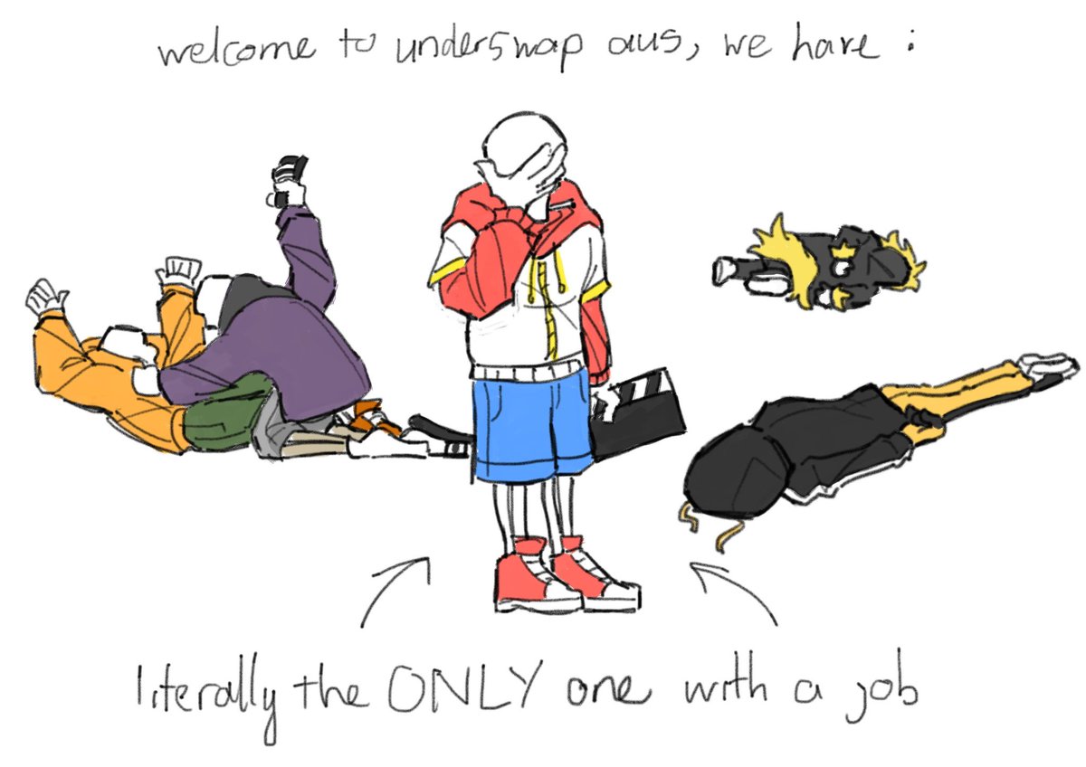 tymamomimi's tweet photo. i personally find swap aus very amusing https://t.co/y1OVQ9gyZ3