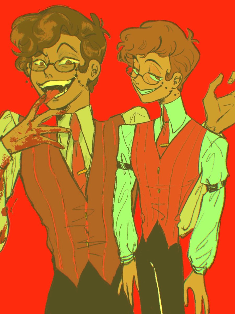 描くの楽しい…🦌📻️