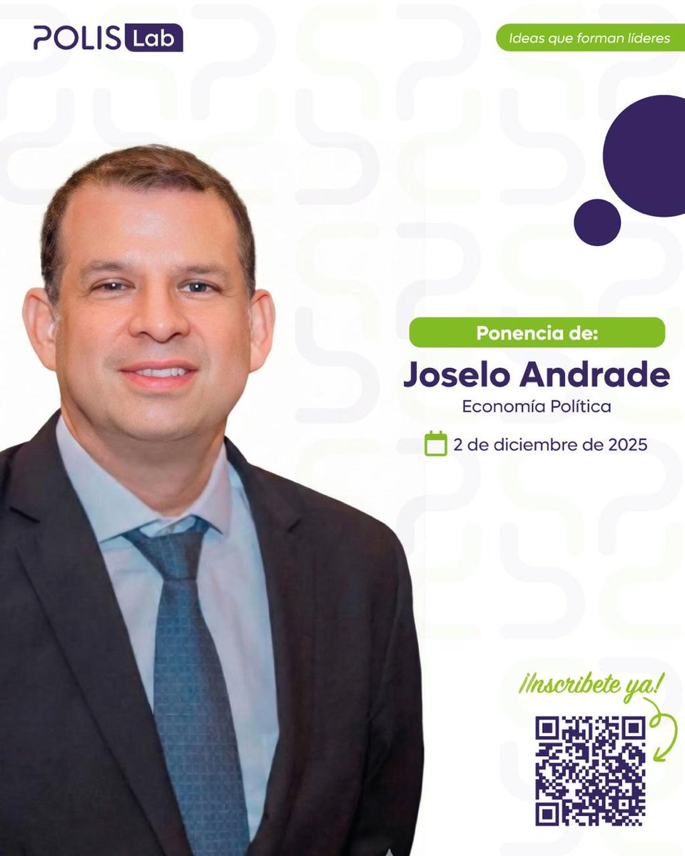 JoseloAndrade's tweet photo. Gracias a #PolisLab que dirige de manera extraordinaria @jeremias_tama por la oportunidad de días atrás dar una charla sobre "Economía Política". https://t.co/b4EnC9BKQK