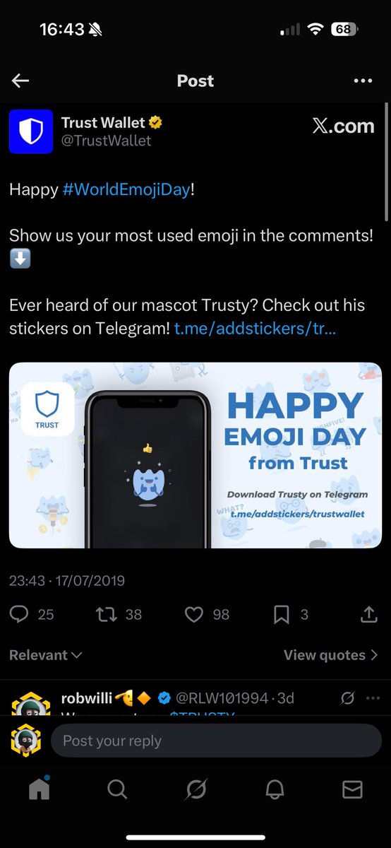 Trusty 🛡️ tweet media