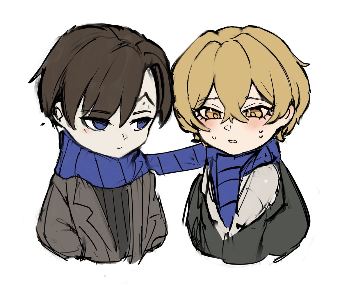 🐍: 더워? 왜 이렇게 땀을 많이 흘려?
🐣: 체질이에요..
Winter rkgk
#Limbus_Company #LCB11 #demisin