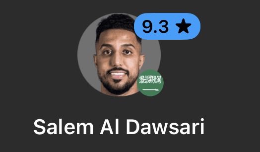 Thank God that Salem plays for my club and my national team 💙💚