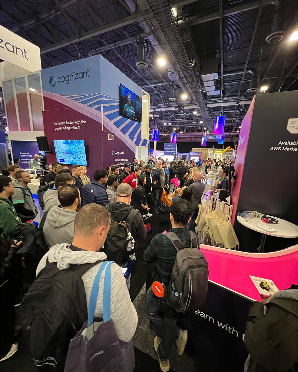 pluralsight's tweet image. AWS re:Invent 2025 delivered! 😎

Thank you to everyone who stopped by our booth this week to connect with team members. 

See you next year. 

#wearepluralsight #reinvent #aws