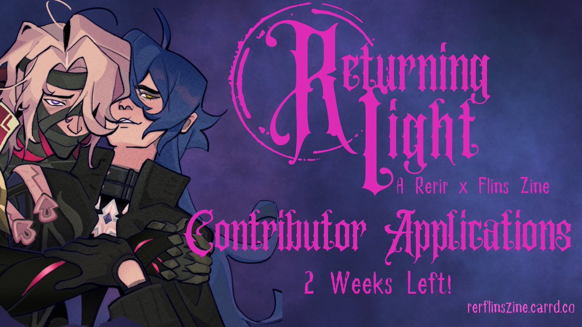 Returning light - a Rerflins Zine tweet media