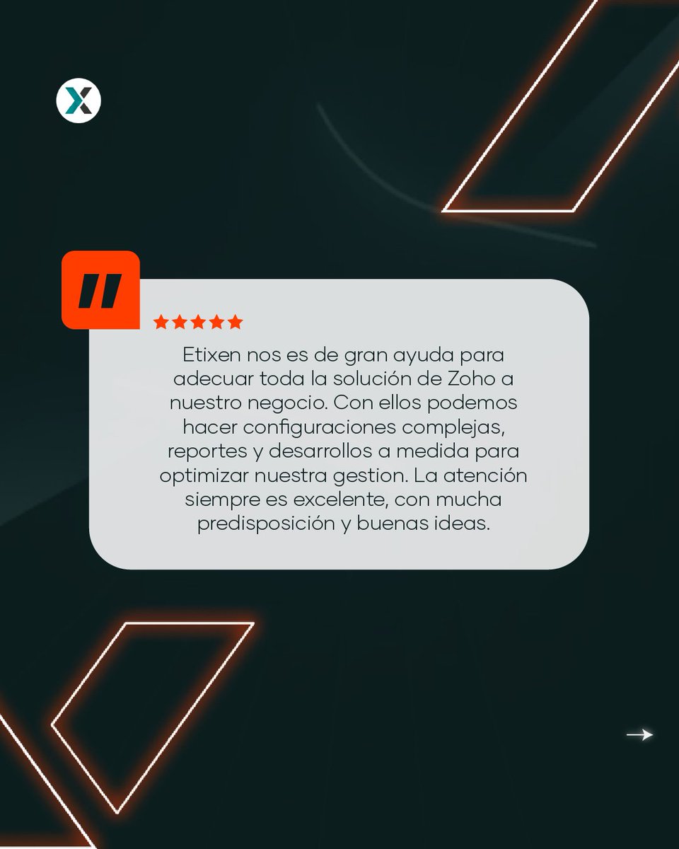 etixen_cloud's tweet photo. ¿Qué opinan nuestros clientes en 2025? 😄 👏

Conocer su feedback es clave para entender qué estamos haciendo bien y en qué podemos seguir creciendo. Su confianza es el motor que nos permite mejorar continuamente.

Gracias a todos los que son parte de este camino.🤗
#etixen https://t.co/T7wSuCZ3n5