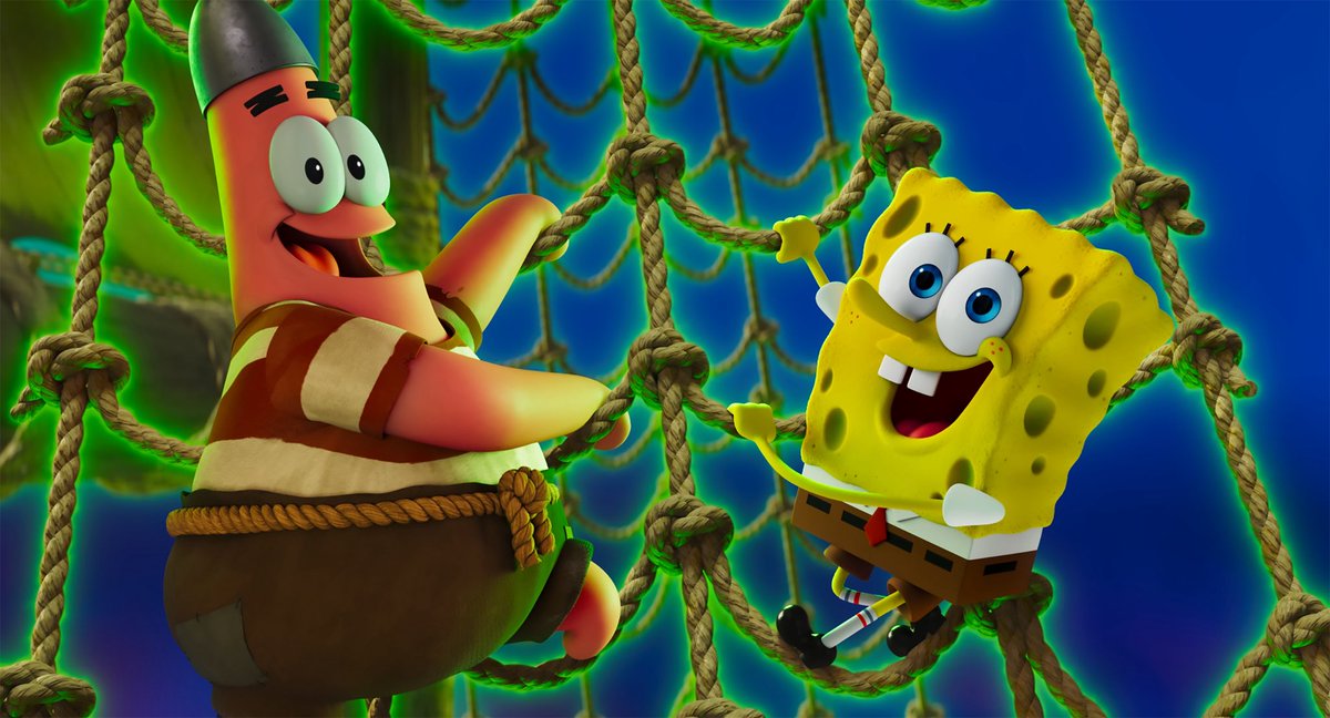 cali939's tweet image. SpongeBob and his Bikini Bottom friends set sail in their biggest, all-new, can’t miss cinematic event ever. In theaters Dec 19! See the trailer: 
youtube.com/watch?v=w7t2gy…