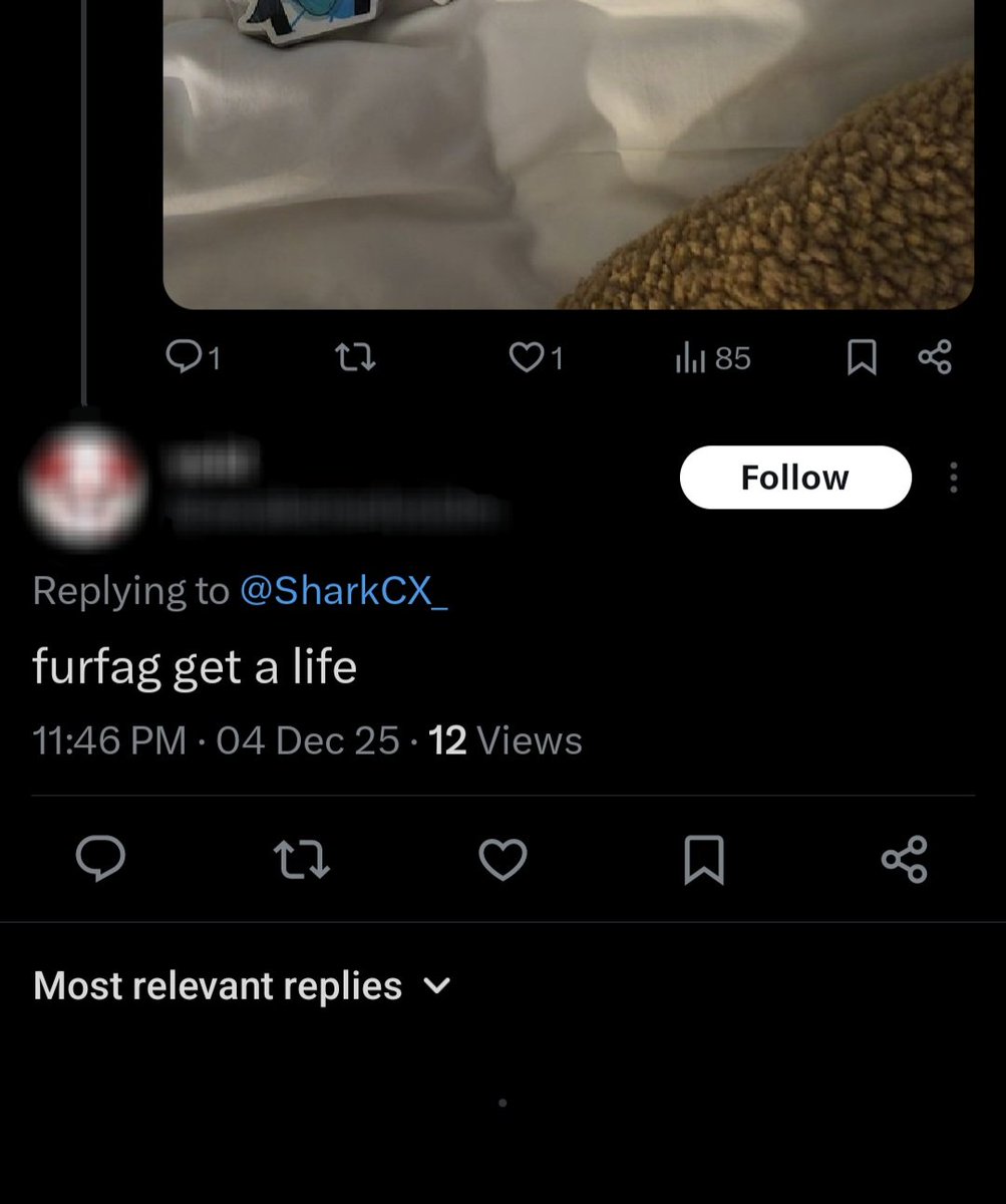 SharkCX_'s tweet photo. My first hate comment! :D https://t.co/Gmc4rQfuSo