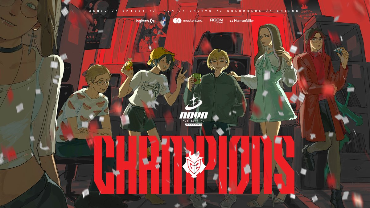 G2League's tweet image. NOVA SERIES CHAMPIONS 🏆

Another trophy in the bag for HEL