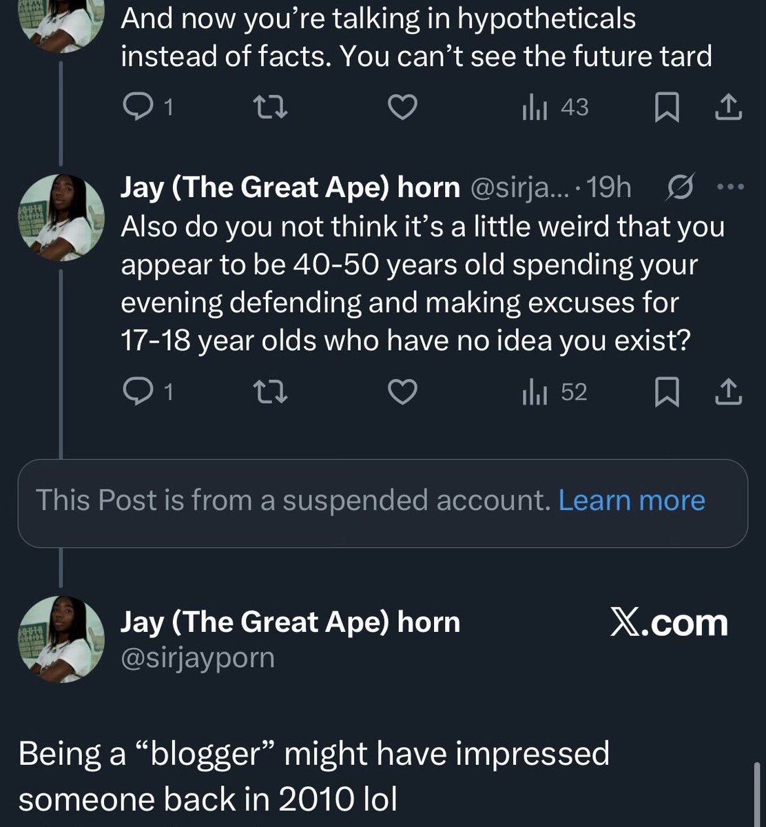 Yes, the latest account impersonating me has now also been suspended. This is your reminder to make sure it’s actually me. These guys will change the profile to my name/picture, impersonate me, and then change it back later to avoid suspension. But this one was caught this time.