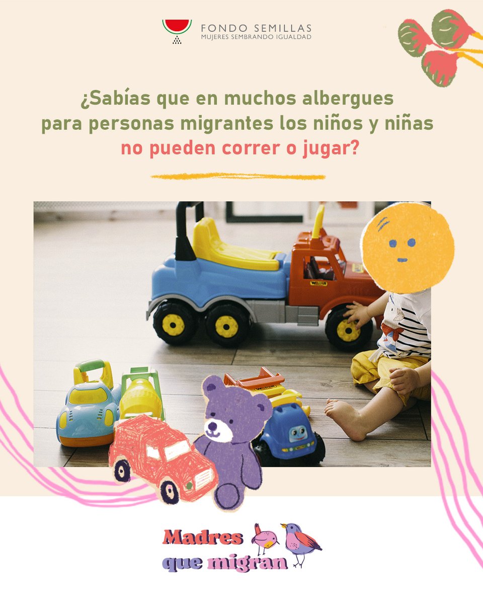 FondoSemillas's tweet photo. .@Centro32mx convirtió un autobús en un espacio seguro donde niñas y niños migrantes pueden jugar, aprender y sentirse en casa.
Tu donativo ayuda a q más madres q migran reciban apoyo cuando más lo necesitan.
Dona hoy y hagamos el cambio: https://t.co/N66AjIguBg
#madresquemigran https://t.co/txHF2RkrGx