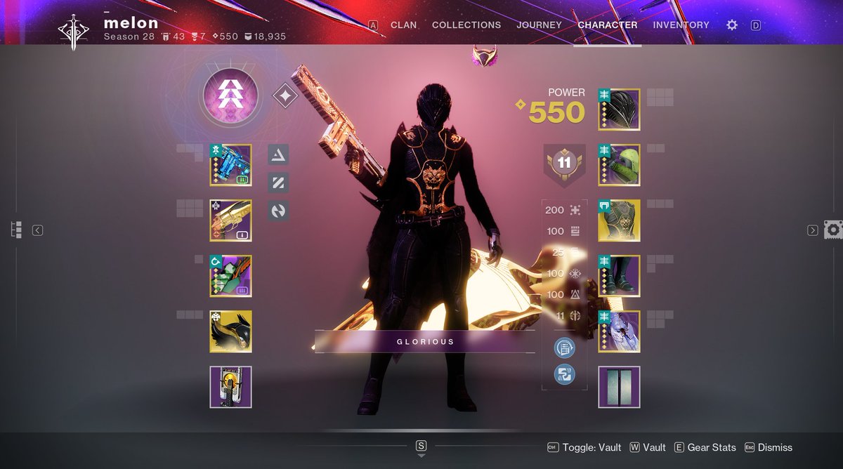 twtchmelon's tweet photo. Cannot get stats better than that @DestinyTheGame https://t.co/eVRbqf86Pg