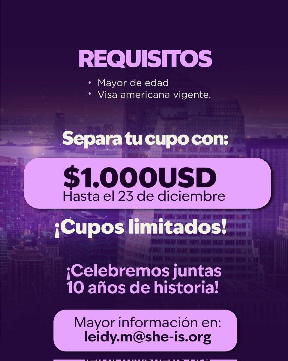 She Is Foundation 💜 tweet media