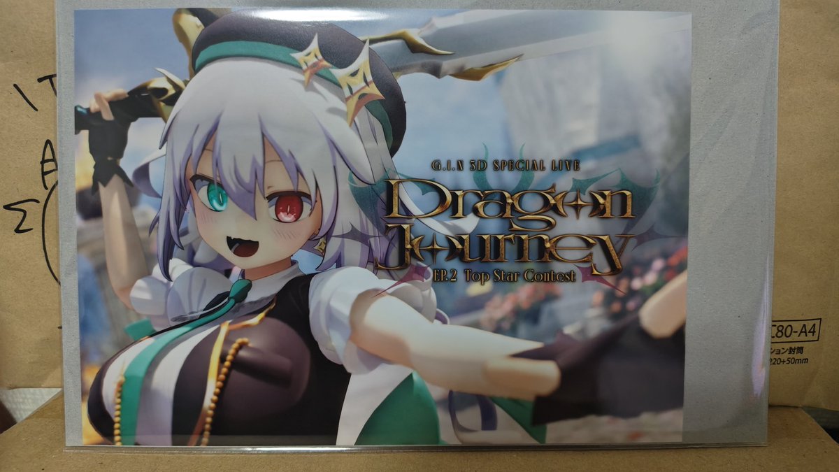 うろっこ 届いてたけど開封できてなかったDJ2公開グッズを開封