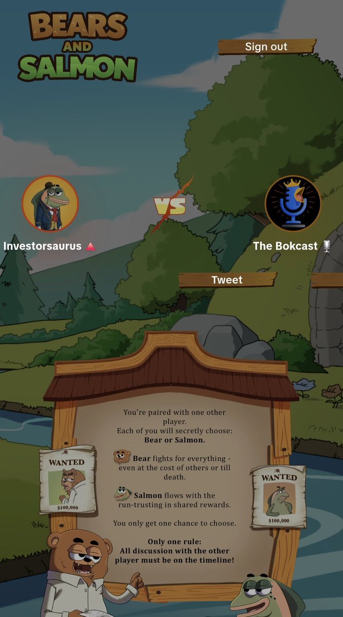 Only one right answer for <a href="/bears_salmon/">Bears and Salmon</a>... team salmon. right <a href="/TheBokcast/">The Bokcast 🎙️</a> ? Let's makes this pve . 🐟🐟