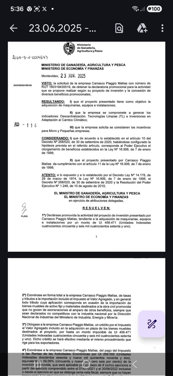 <a href="/EPreve/">Eduardo Preve</a> También falta Matías Carrasco Piaggio a quien el <a href="/MGAPUruguay/">MGAP</a> y <a href="/mef_Uruguay/">Economía y Finanzas</a> apoyan su proyecto de inversión en junio  2025. Después de que su padre estafara a 4300 familias. <a href="/PJudicialUY/">Poder Judicial UY</a> <a href="/jdiazalmeida/">Jorge Diaz</a> <a href="/FiscaliaUruguay/">Fiscalía Uruguay</a> <a href="/portalmvd/">Montevideo Portal</a> <a href="/CarasyCaretasuy/">Caras & Caretas</a> <a href="/AlfredoFratti/">Alfredo Fratti</a> @Infobae